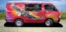 New Zealand campervan with custom mural from Escape Campervans